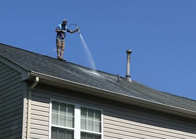 Ongoing roof power washing – Pro Exterior Wash